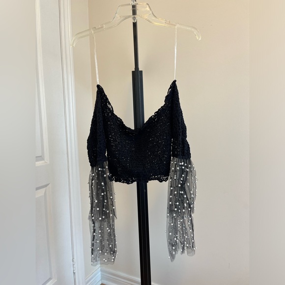 Joseline Long Sleeve Top - black - Picture 6 of 10